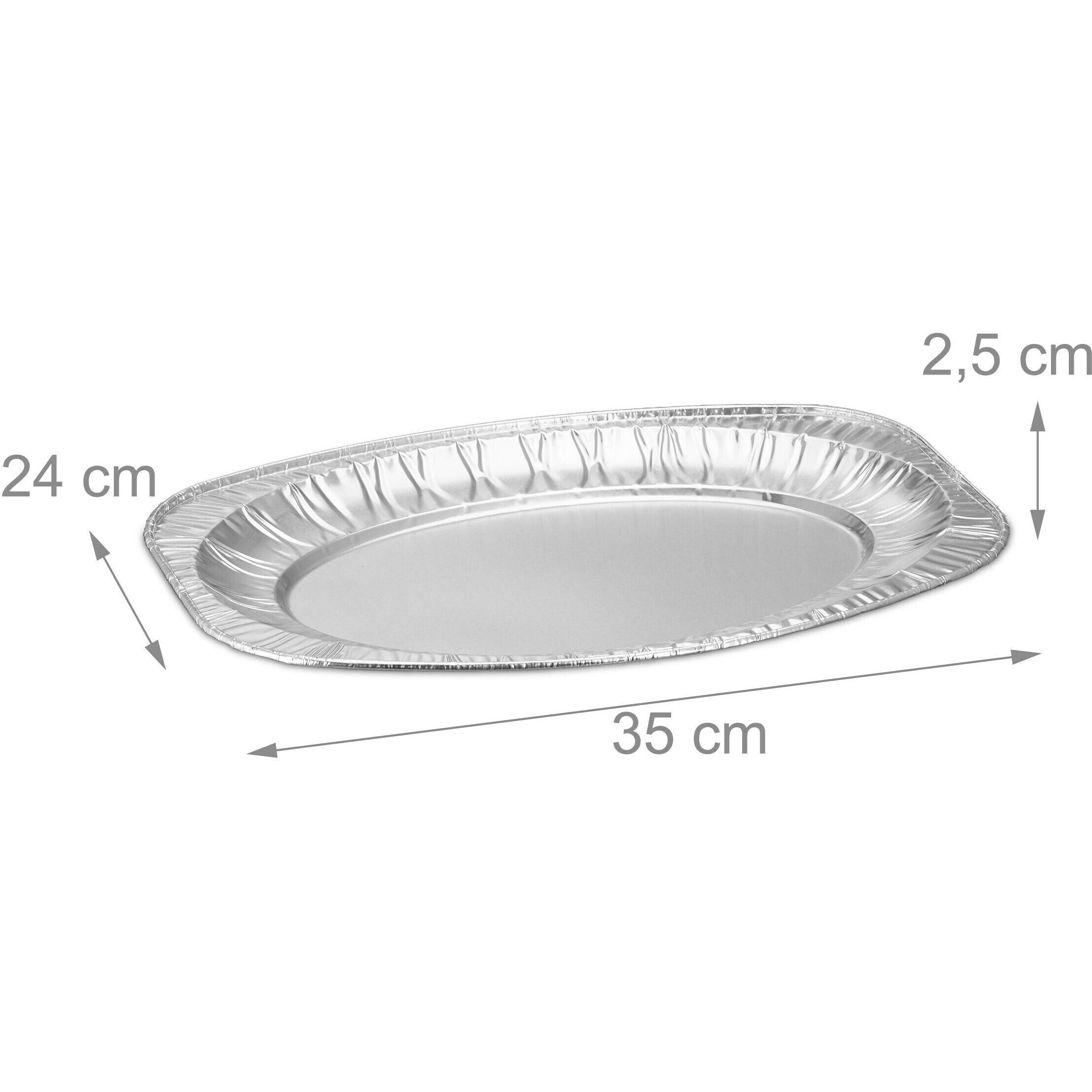 Thumbnail - Relaxdays, Einweggeschirr, 25x Servierplatten (25 x)