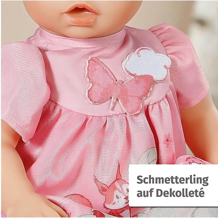 Actual product image Baby Annabell Zapf 709603 dress pink squirrel 43cm