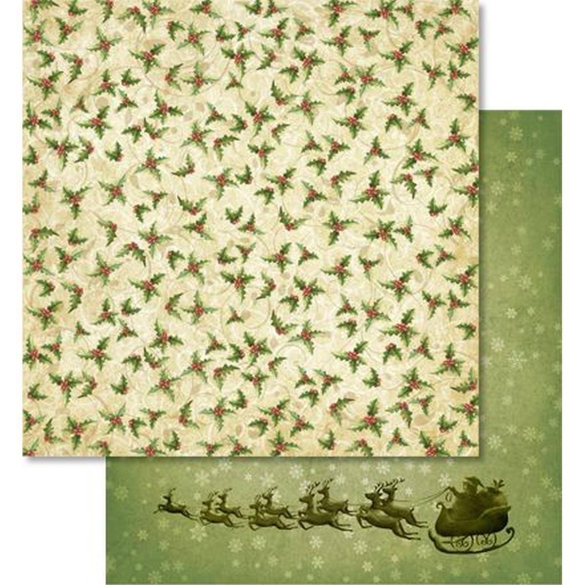 Ursus, Heft + Block, Scrapbook Paper Premium Glitter 30,5x30,5cm VE=25 Blatt Motiv 313