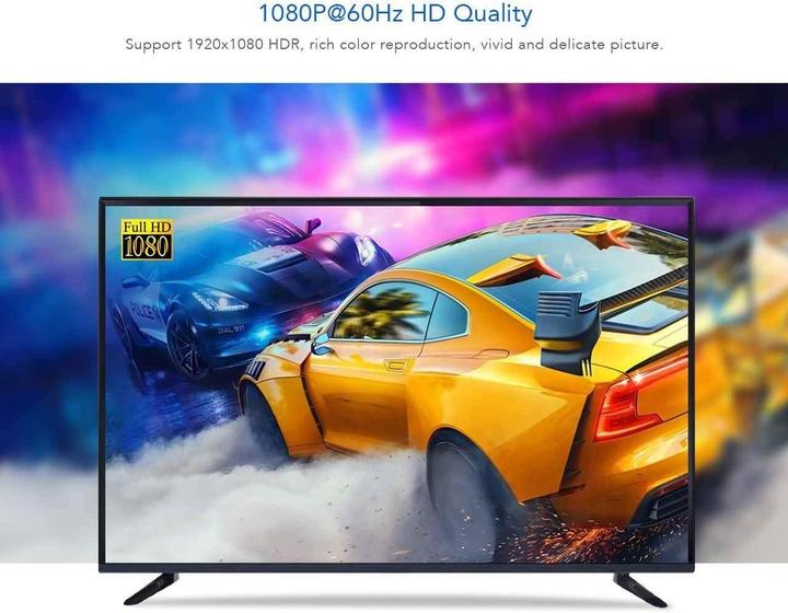 Actual product image PremiumCord HDMI KVM extender FULL HD 1080p na 70m s přenosem USB