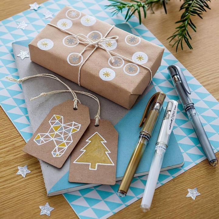 Actual product image Uni-ball Roller Signo broad (Silver, 1x)