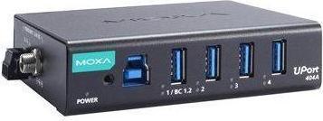 Actual product image Moxa UPORT 407A - 7-port industrial-grade USB 3.2 hubs, 0 to 60C operating temperature (7 ports)
