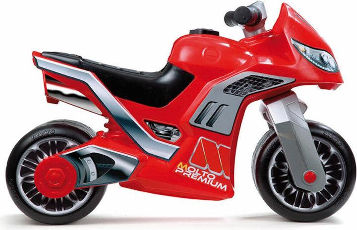 Actual product image Molto The balance motorbike is red