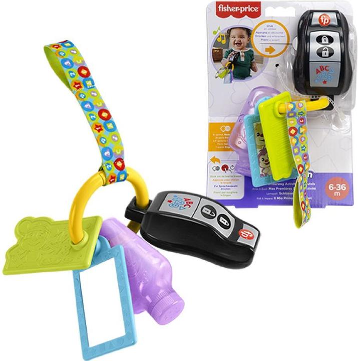 Actual product image Fisher-Price Play & Go Activity Keys- (D, F, I, E)