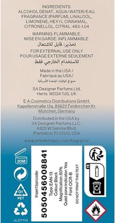 Image du produit Jennifer Lopez Live Luxe (240 ml, Spray parfumé pour le corps et les cheveux)