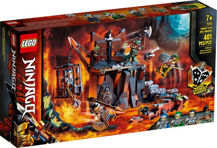 Productafbeelding LEGO Reis naar de Skull Dungeons (71717, LEGO Ninjago)