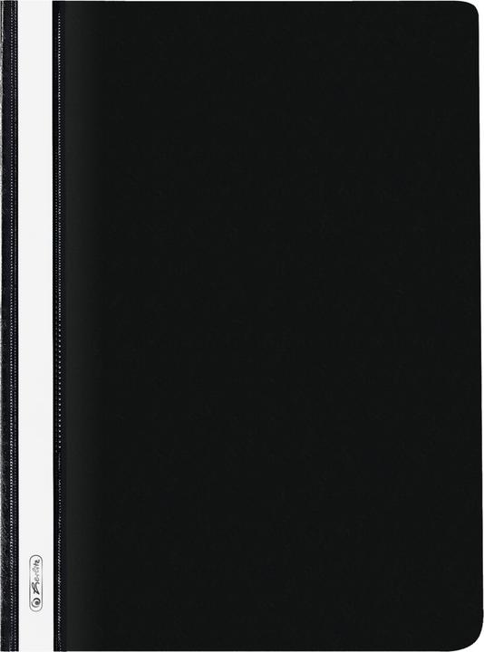 Produktbild Herlitz Schnellhefter, DIN A4, aus PP-Folie, schwarz (A4, 1 x)
