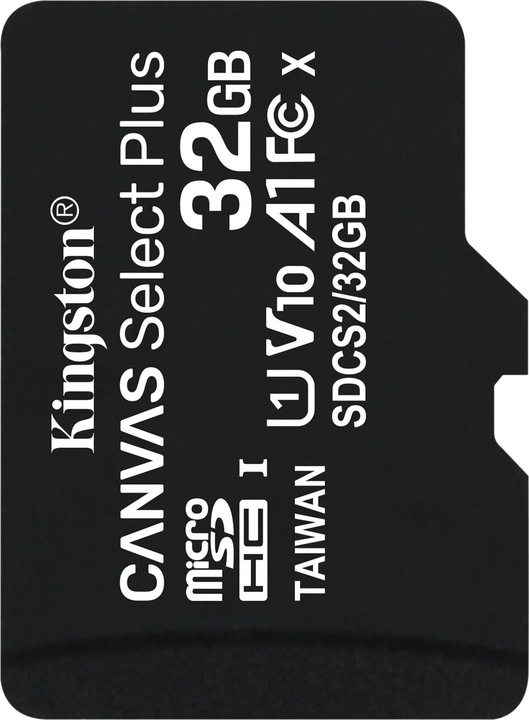 Produktbild Kingston Canvas Select Plus microSDHC Card 32GB (32 GB, microSDHC, U1, UHS-I)