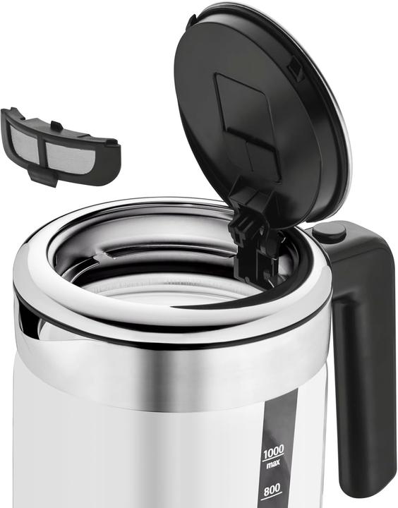 Produktbild WMF Kümi Vario Glas-Wasserkocher mit Temperatureinstellung (413180012) (1 l)