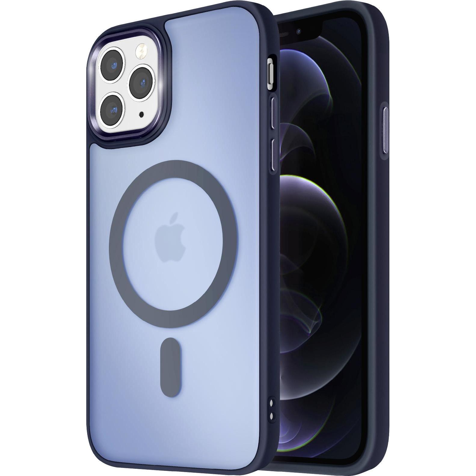 Avizar Frost Color Case (Apple iPhone 12 Pro Max), Smartphone Hülle, Blau