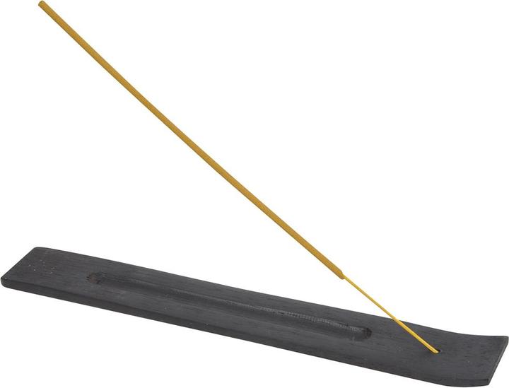 Natura Punto Wooden incense holder, dark brown, 26 cm