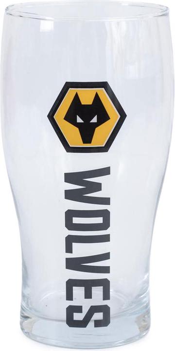 Wolverhampton Wanderers FC Tulip Pint Glass (1 l, 1 x)
