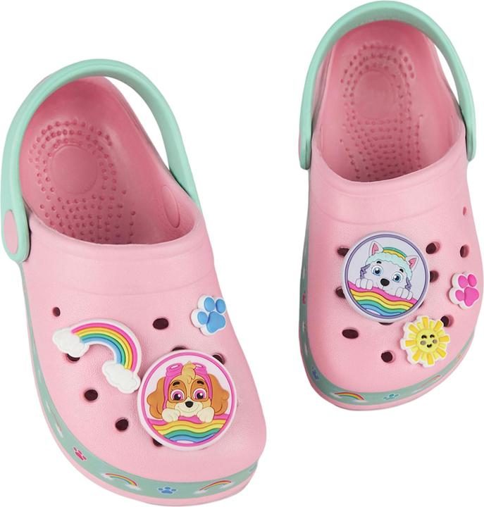 Actual product image Paw Patrol Girls Skye & Everest Badge Clogs