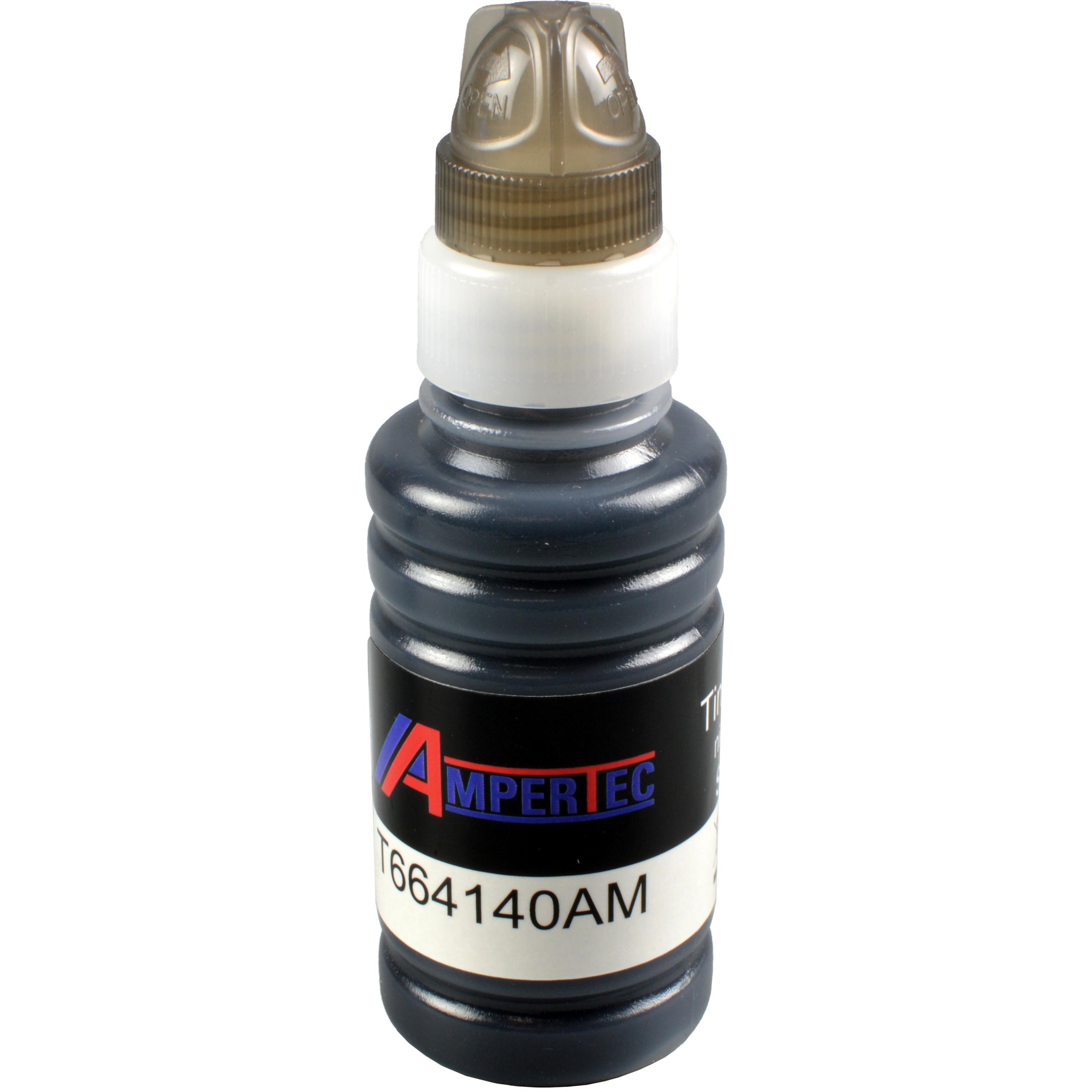 Ampertec, Druckerpatrone, Tinte ersetzt Epson C13T664140 T6641 black (BK)