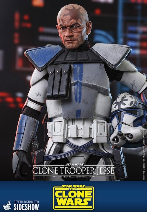 Image du produit Hot Toys Star Wars The Clone Wars figurine 1/6 Clone Trooper Jesse 30 cm