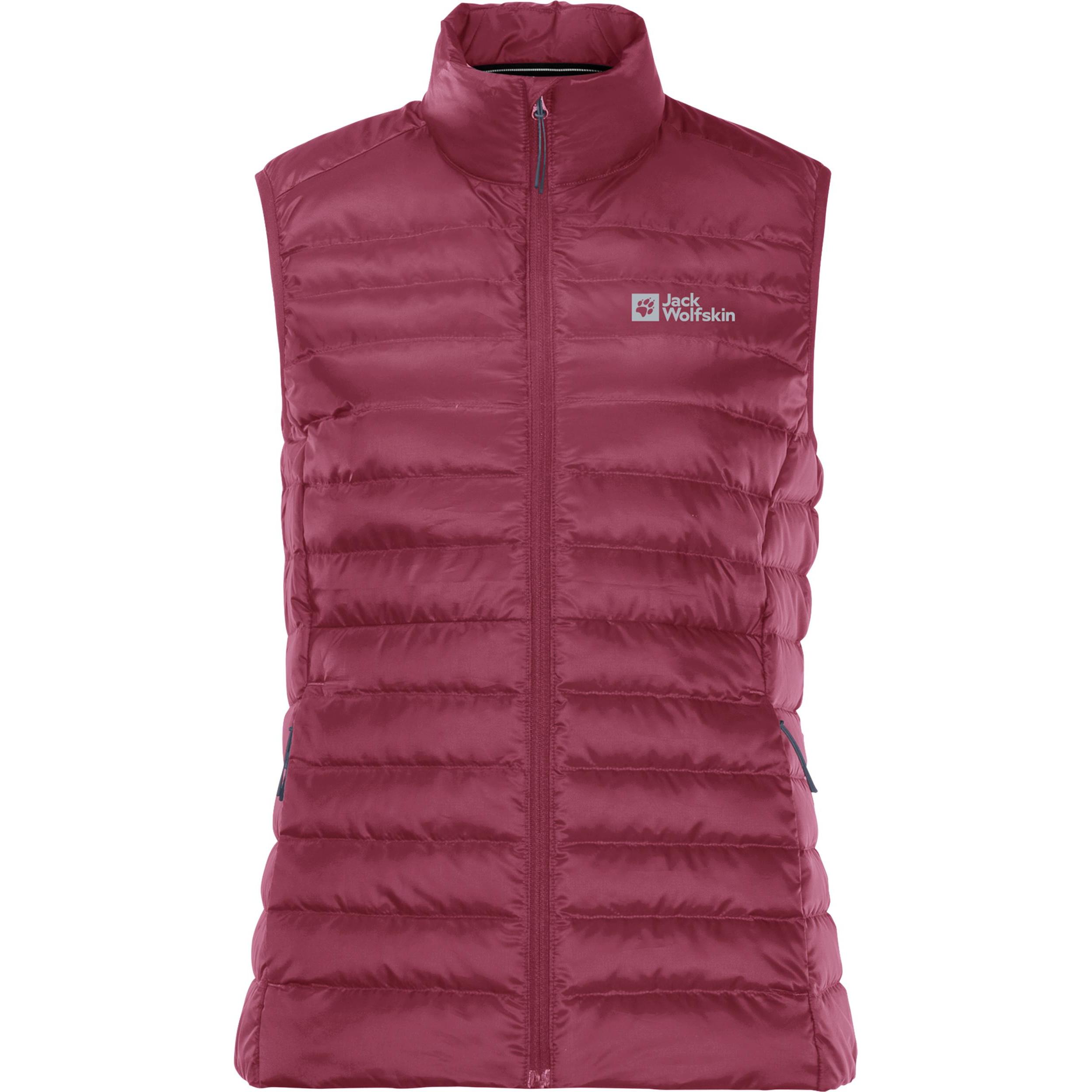 Thumbnail - Jack Wolfskin, Damen, Weste, Pack & Go Down Vest W, Rot, (L)