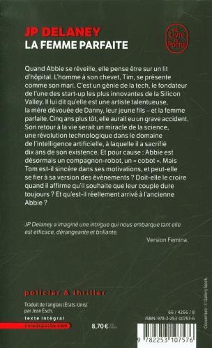 Actual product image La femme parfaite (French, Delaney J.P., 2021)