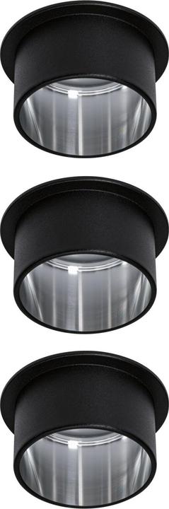 Black matt#Brushed iron