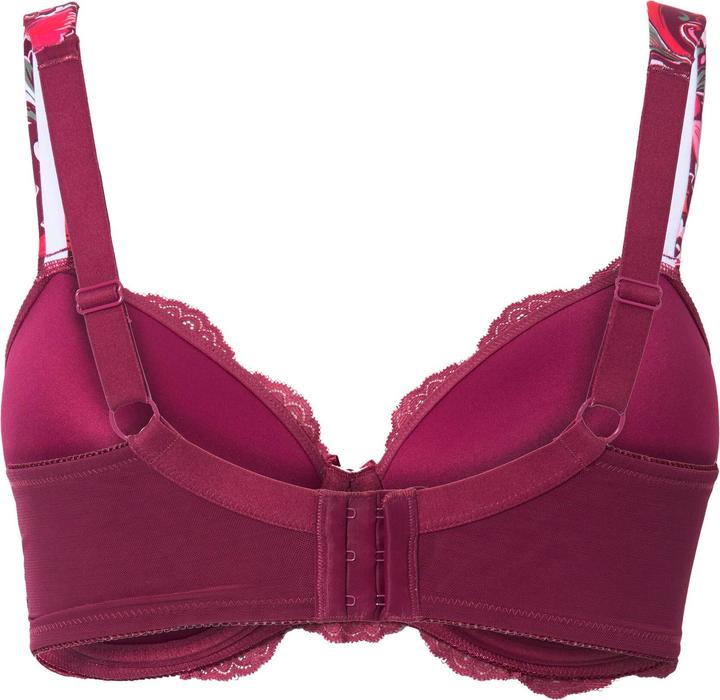 Produktbild Ulla Popken Bügel-BH, Softcups, Blütenspitze, Cup B - E (110 E)