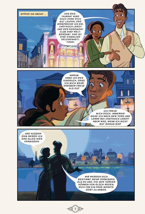 Actual product image Disney Adventure Journals: Tiana und der Zauber von Harlem (German, Rhona Cleary, Stefanie Walther-Kotzé, Walt Disney, 2023)