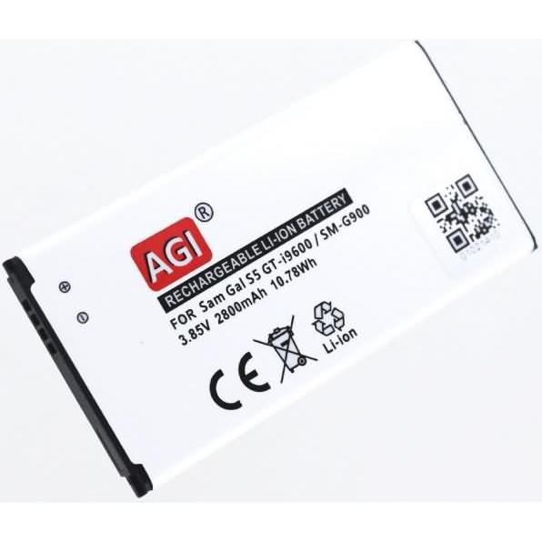 AGI Akku kompatibel mit Samsung EB-BG903BBE - Akku - 2.800 mAh, Smartphone Akku