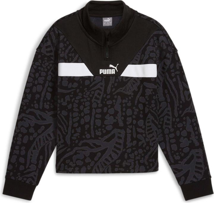 Puma POWER HYPERNATURAL AOP Half-Zip FL G (152)