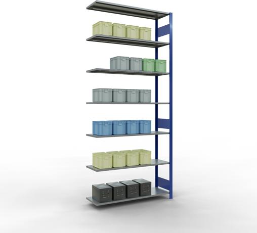 Image du produit Schulte Lagertechnik Système enfichable Élément suivant MULTIplus150 avec traverse de longueur