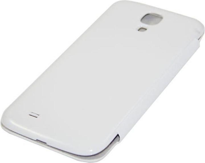 Produktbild König Design Handyhülle Tasche (Flipcover) für Samsung I9190 Galaxy S4 mini weiss (Samsung Galaxy S4 mini)
