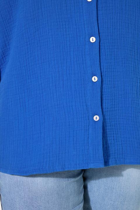 Produktbild Angel of Style Bluse, oversized, Musselin, Langarm (52)