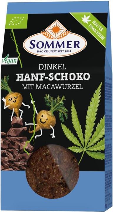 Produktbild Sommer Dinkelkekse Hanf-Schoko mit Macawurzel Bio (1 Stk., 150 g)