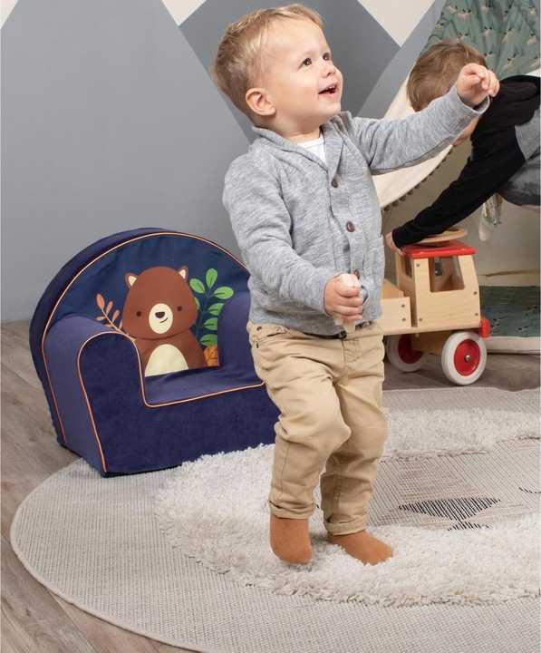 Image du produit Knorrtoys Fauteuil pour enfants - "Happy bear (Fauteuil pour enfants)