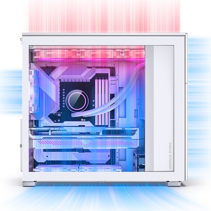 Image du produit Jonsbo D41 MESH White (ATX, mATX, Mini-ITX, DTX)