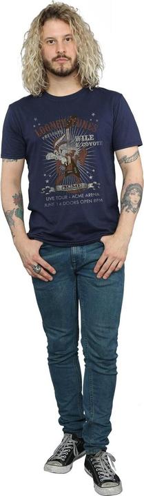 Produktbild Looney Tunes Wile E Coyote Gitarre Baumwolle TShirt (L)