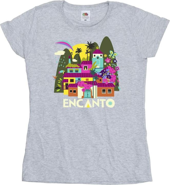 Immagine prodotto Disney Encanto Many Houses Maglietta Donna (L)