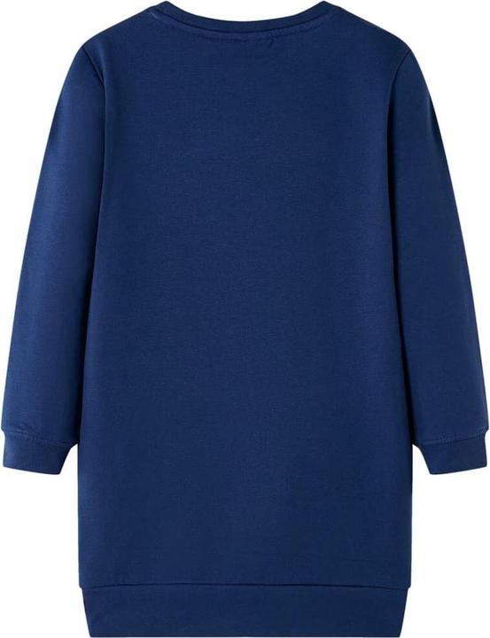 Produktbild vidaXL Kinder-Pulloverkleid Marineblau 92,Material: 95 % Baumwolle (92)