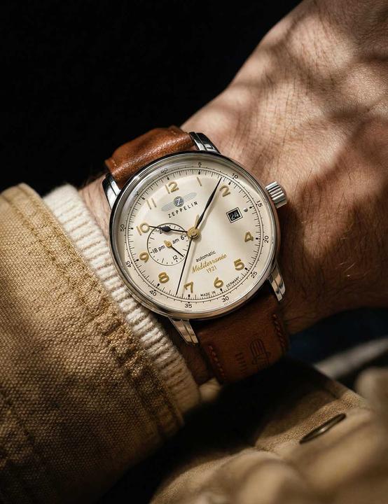 Actual product image Zeppelin Zegarek Mediterranee 9668-5 automatic (40 mm)