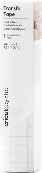 Cricut Transferfolie Joy Xtra 24.1 x 6 m, 1 Rolle, Transparent