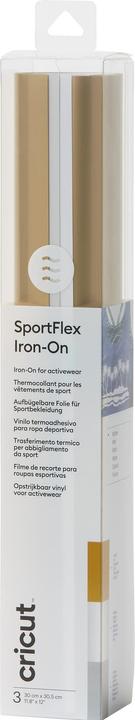 Actual product image Cricut Iron-on film Sportflex Classics 30 x 30.5 cm, 3 sheets