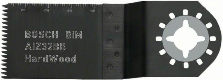 Actual product image Bosch Professional Zubehör BIM plunge cut saw blade AIZ 32 BSPB, Hard Wood, 50 x 32 mm, pack of 5