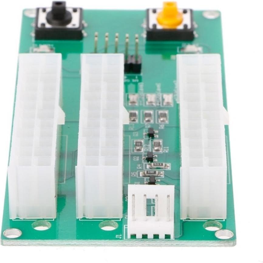 Thumbnail - PowerGuard ATX 24-Pin Quad PSU Power Supply Netzteil Adapter, Interne Kabel (PC)