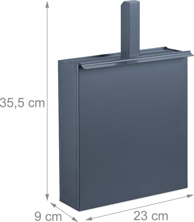 Actual product image Relaxdays Ash bucket (23 x 9 x 35.5 cm)