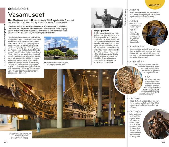 Actual product image Vis-à-Vis Reiseführer Schweden (German, DK Verlag Travel, 2022)