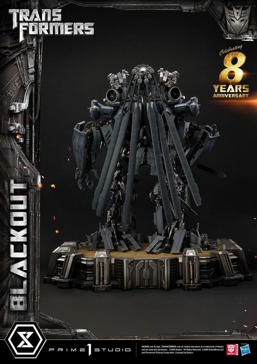 Produktbild Prime 1 Studio Transformers statuette Blackout 81 cm