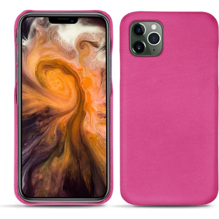 Noreve Lederschutzhülle (Apple iPhone 11 Pro Max), Smartphone Hülle, Rosa