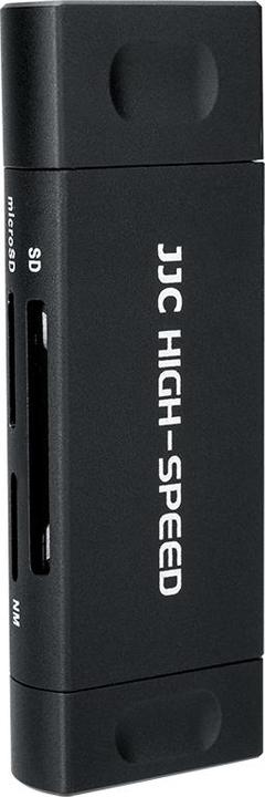 Productafbeelding JJC CR UTC5AC Geheugenkaartlezer zwart (USB, USB-C)