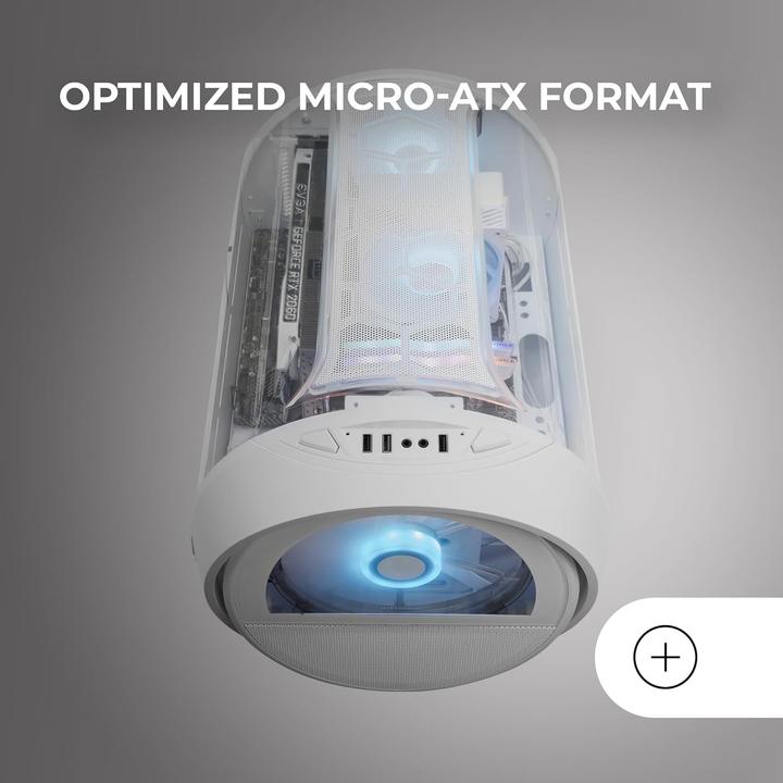 Immagine prodotto Mars Gaming Mc-Cylonw (mATX, Mini-ITX)