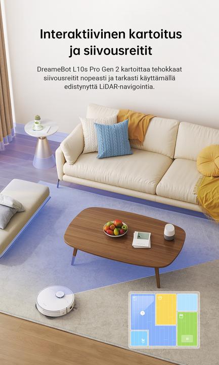 Actual product image Dreame L10s Pro Gen 2 (Vacuum mopping robot)