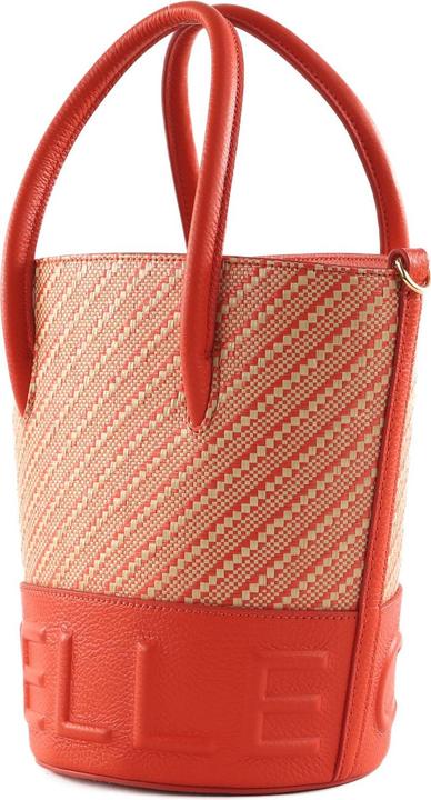 Immagine prodotto Coccinelle Myrtha Bicolor Straw Handbag