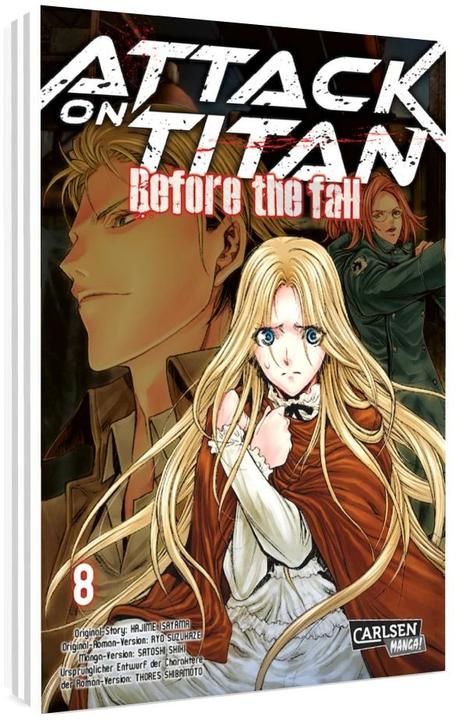 Produktbild Attack on Titan - Before the Fall 8 (Deutsch, Hajime Isayama, 2017)