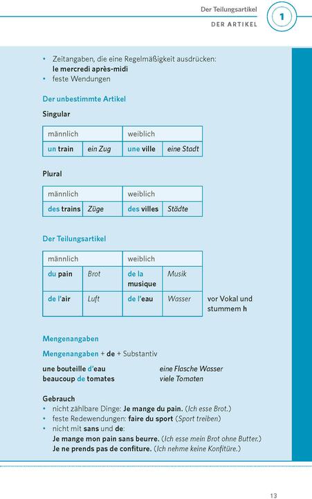 Actual product image Grammatik kurz & bndig Franzsisch (German, French, 2025)